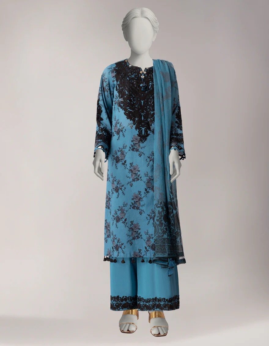 MULTICOLOR LAWN 3PC UNSTITCHED | JLAWN-S-26-3802 MYSTIC BLOOM-8