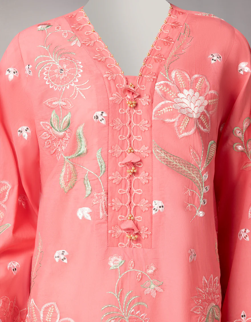 PINK LAWN 3PC UNSTITCHED | JLAWN-S-26-3843 ROYAL DYNASTY-5 - Image 3