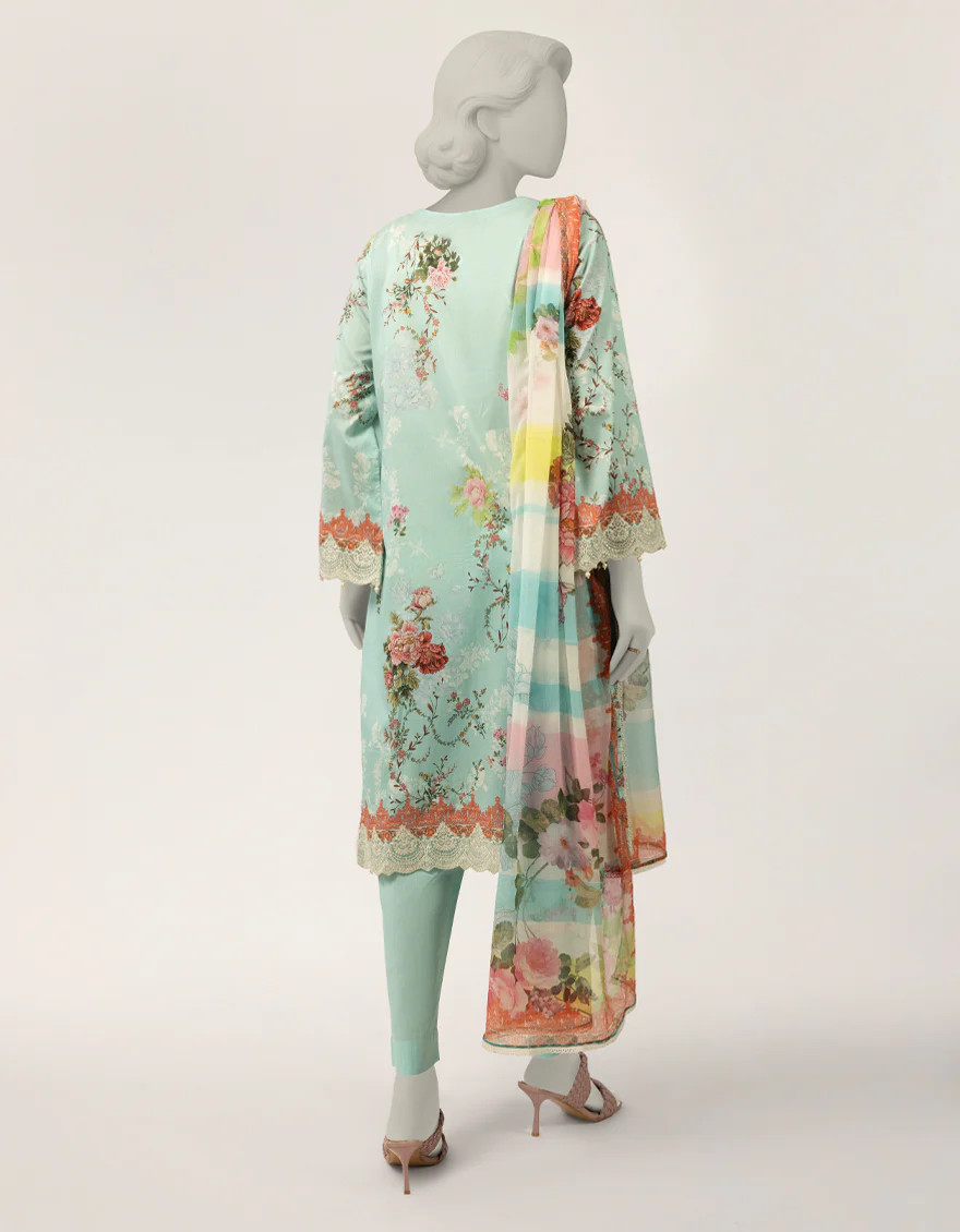 BLUE LAWN 3PC STITCHED | JLAWN-S-26-532/S MEADOW MUSE-03 - Image 3