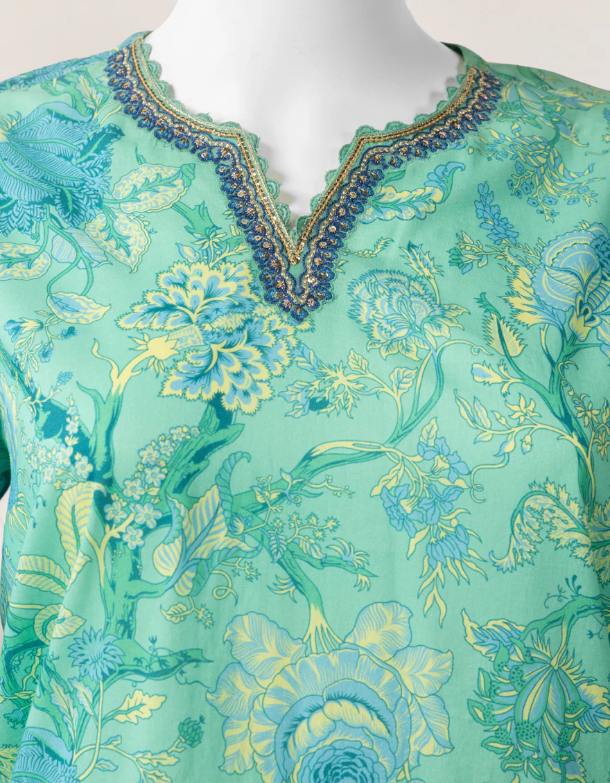 GREEN LAWN 3PC STITCHED | JLAWN-S-26-556/S COLOR BLOCK-03 - Image 4