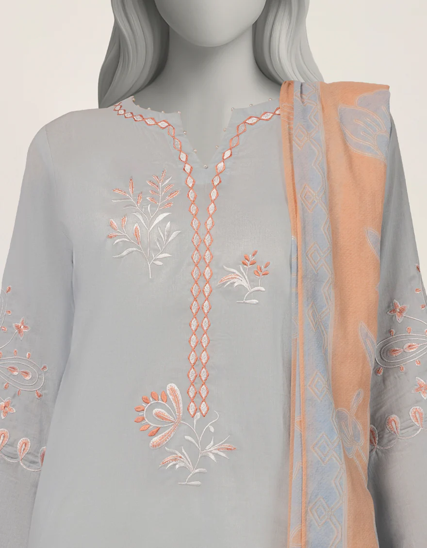 BLUE LAWN 2PC STITCHED | JLAWN-S-JDS-26-1218/S DORI CORD-A-04 - Image 4