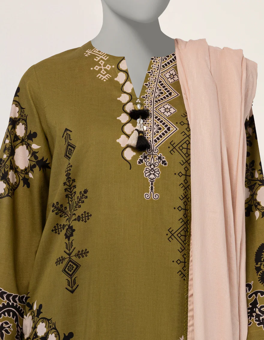 GREEN LAWN 2PC STITCHED | JLAWN-S-JDS-26-1226/S MALTA-A-04 - Image 4