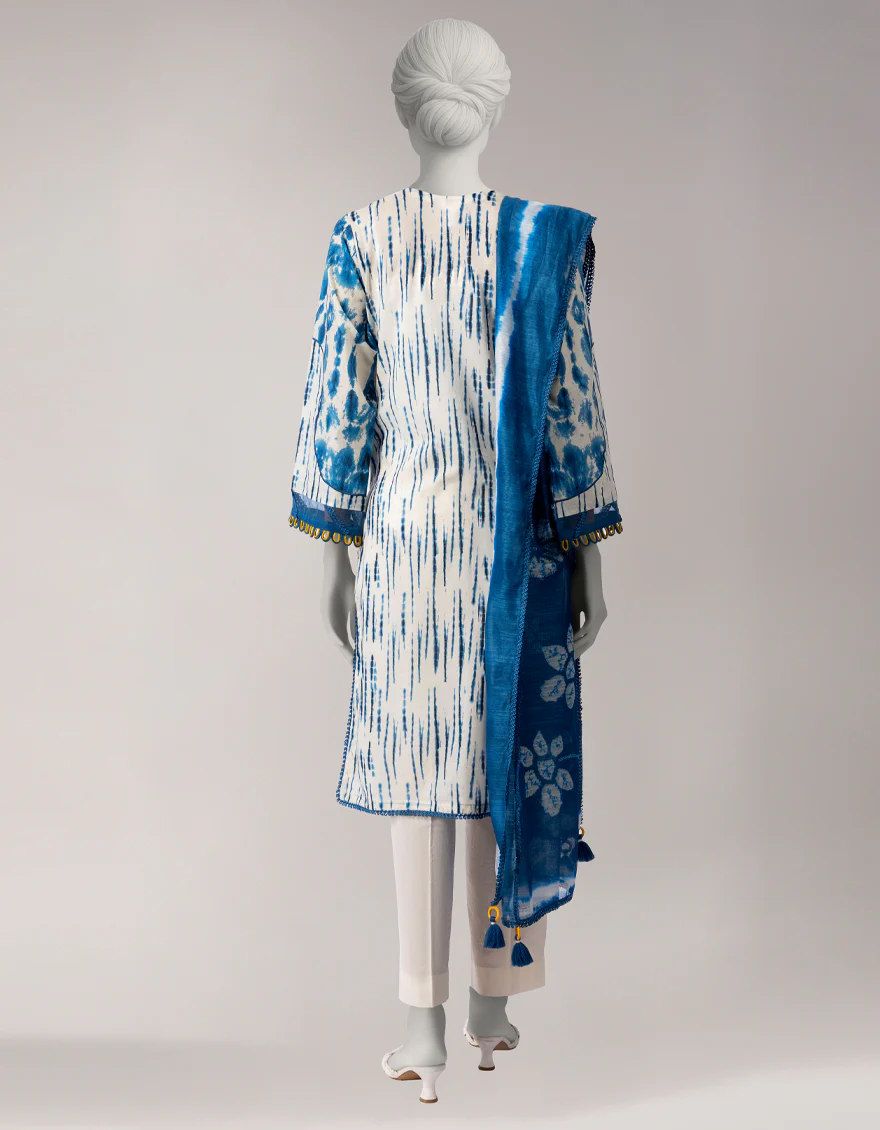 MULTICOLOR LAWN 2PC UNSTITCHED | JLAWN-S-JDS-26-1261 TIEDYE-03 - Image 2