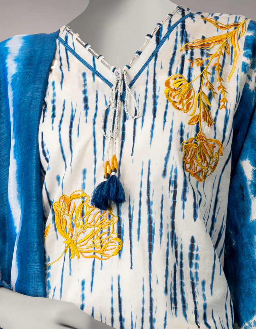 MULTICOLOR LAWN 2PC UNSTITCHED | JLAWN-S-JDS-26-1261 TIEDYE-03 - Image 3
