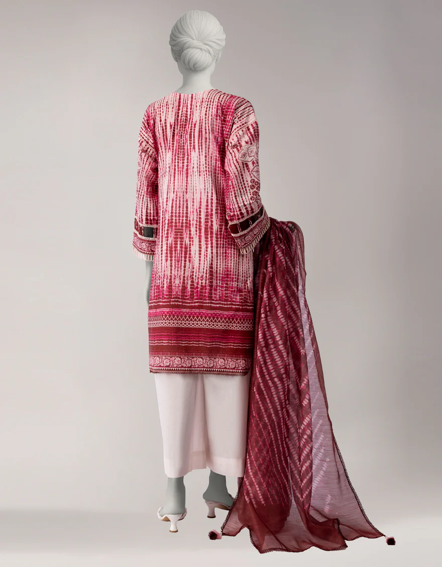 MULTICOLOR LAWN 2PC UNSTITCHED | JLAWN-S-JDS-26-1262 TIEDYE-04 - Image 2