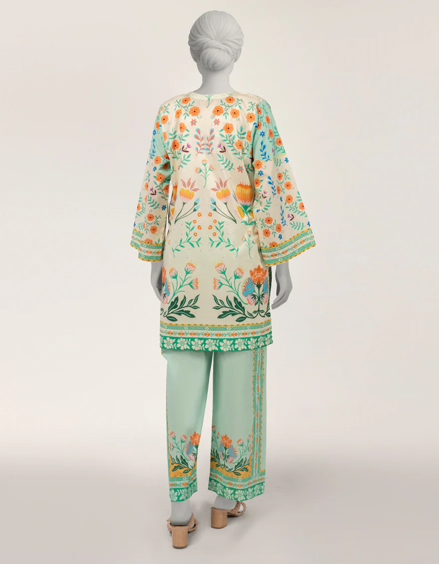 MULTICOLOR DOBBY 2PC STITCHED | JLAWN-S-JST-26-2301/S PLAY PRINT-03 - Image 3