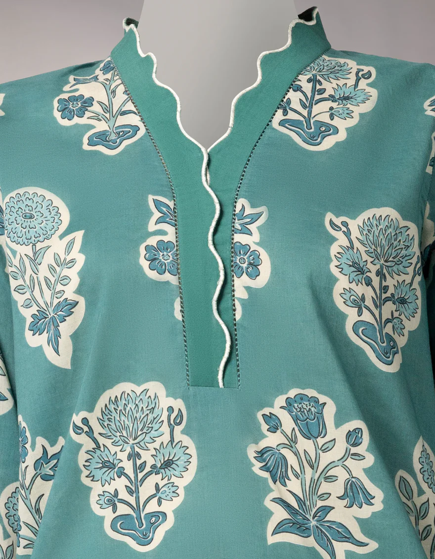 MULTICOLOR LAWN 2PC UNSTITCHED | JLAWN-S-JST-26-2346 PERAHAN-1 - Image 3