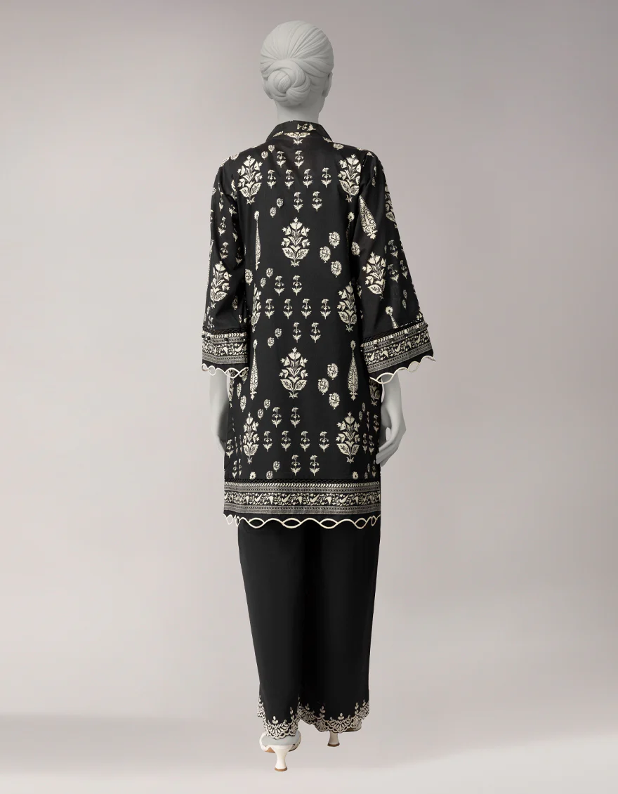 MULTICOLOR LAWN 2PC UNSTITCHED | JLAWN-S-JST-26-2347 PERAHAN-2 - Image 2