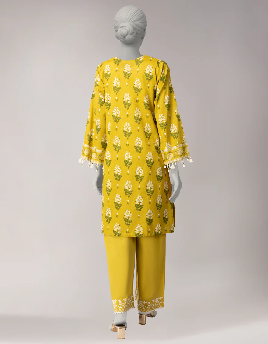 MULTICOLOR LAWN 2PC UNSTITCHED | JLAWN-S-JST-26-2348 PERAHAN-3 - Image 2
