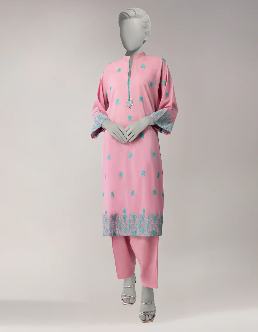 PINK LAWN 2PC UNSTITCHED | JLAWN-S-JST-26-2354 DHANAK-01