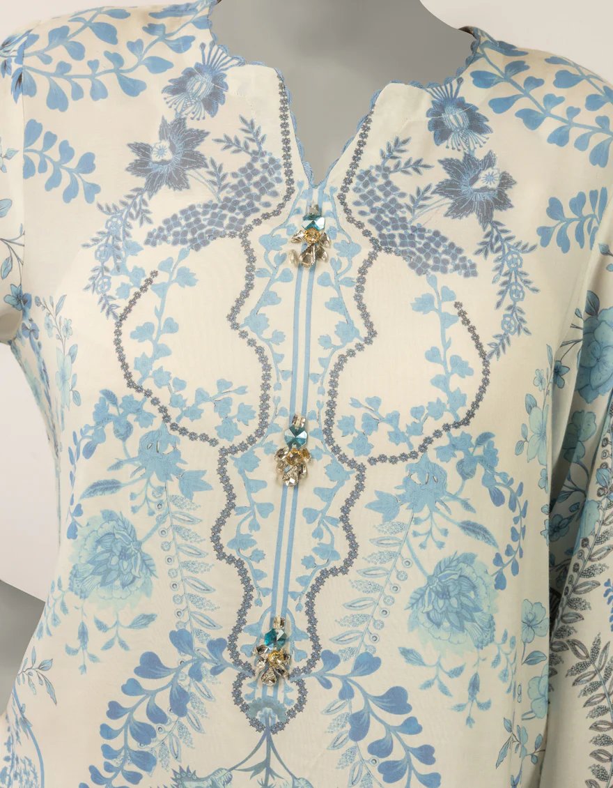 WHITE MAPLE SILK 2PC STITCHED | JLAWN-S-JST-26-2371/S IMPRESSIONS-01 - Image 3