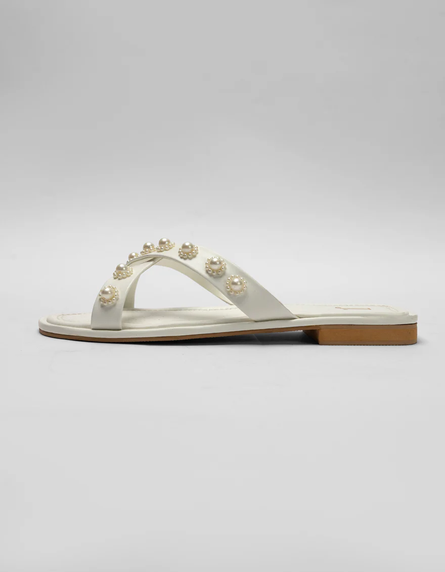 WHITE CHAPPAL | JLFWC-26-1315 FB/LUCIA - Image 3