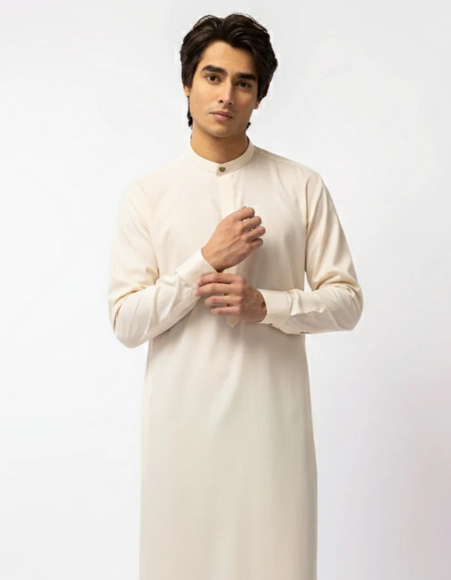 OFF WHITE BLENDED JUBBA | JT-JUBBA-A-33738/S26/JJ10245-CL - Image 2