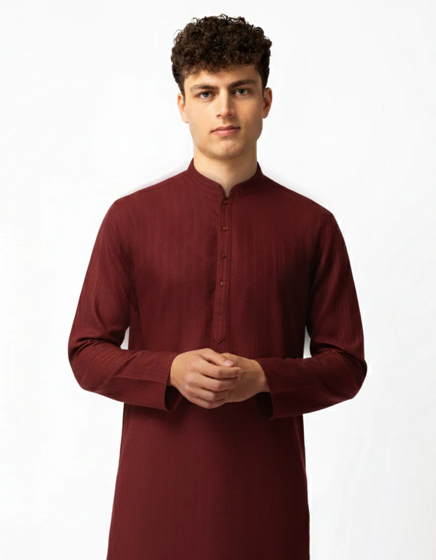 PINK COTTON KURTA | JTK-S-50611/S26/JJ10620-PN - Image 2