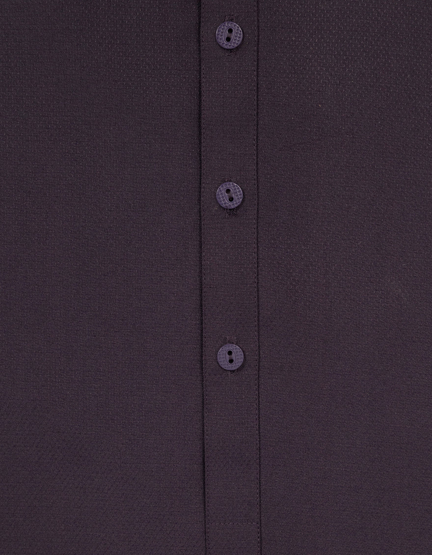 PURPLE BLENDED KAMEEZ SHALWAR | JTKS-A-39658/S26/JJ10614-SF - Image 2
