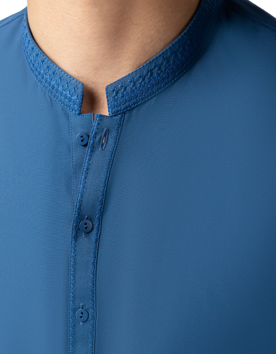 BLUE KAMEEZ SHALWAR | JTKS-A-42035/S26/JJ10244-SF - Image 3