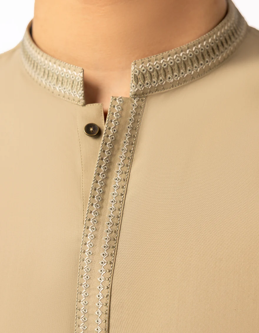 OLIVE KAMEEZ SHALWAR | JTKS-A-42041/S26/JJ10376-SF - Image 5