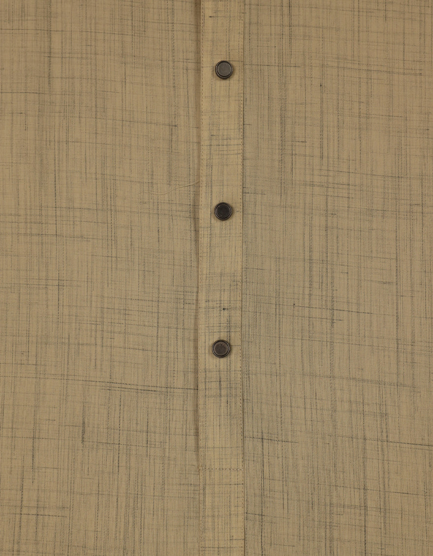 LIGHT BEIGE KAMEEZ SHALWAR | JTKS-A-42061/S26/JJ10681-CL - Image 3