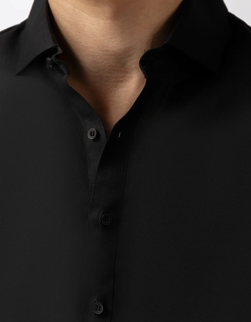 BLACK BLENDED KAMEEZ SHALWAR | JTKS-A-50505/S26/JJ10595-CL - Image 3