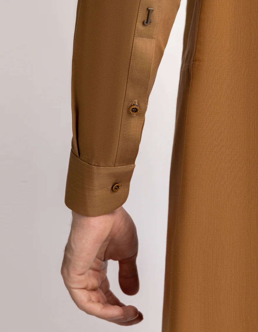 BROWN COTTON KAMEEZ SHALWAR | JTKS-A-50523/S25/JJ10451-CL - Image 4