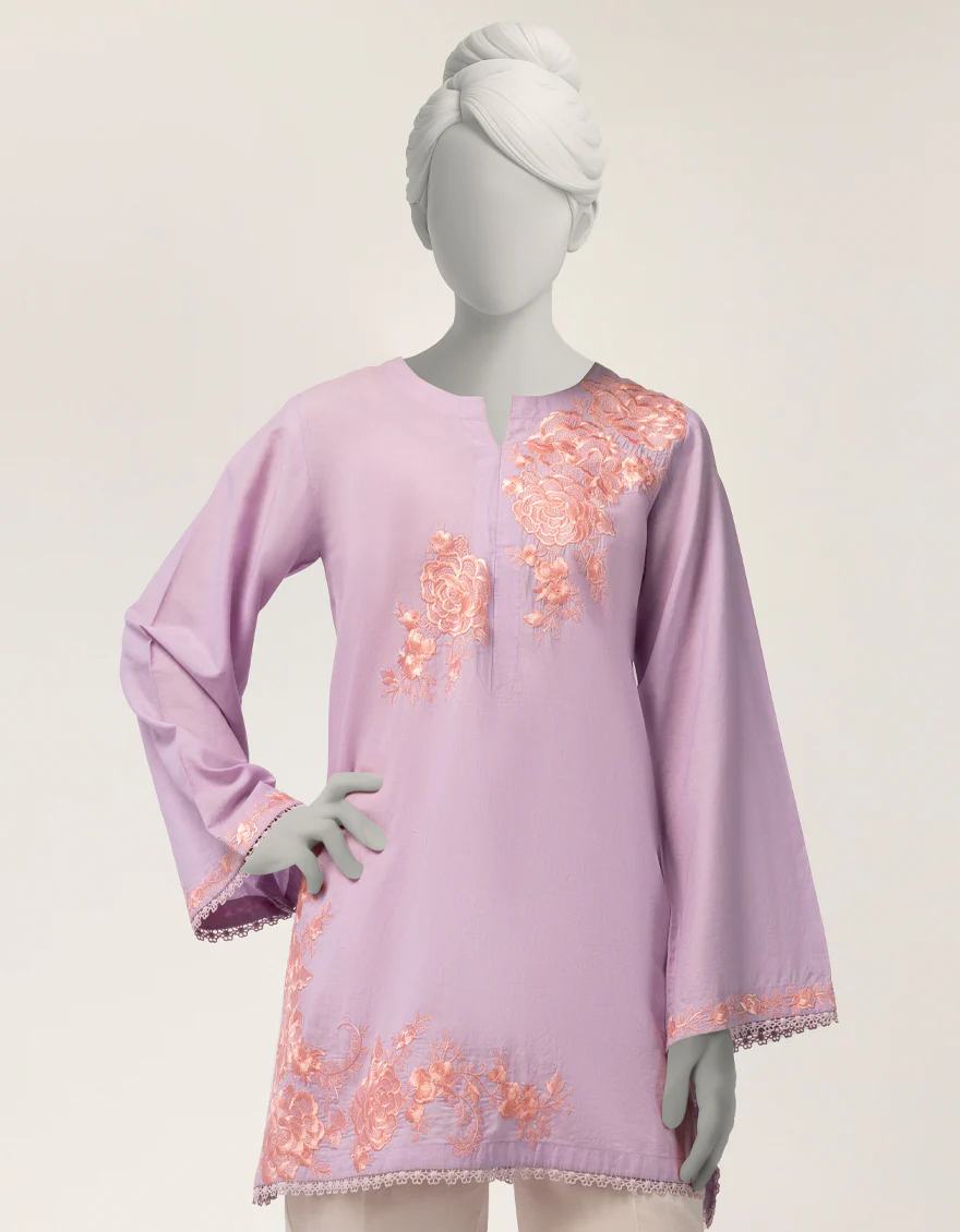 LILAC LAWN KURTI | JYGK-S-JTS-26-4126 FB/BLOSSOM-02 - Image 2
