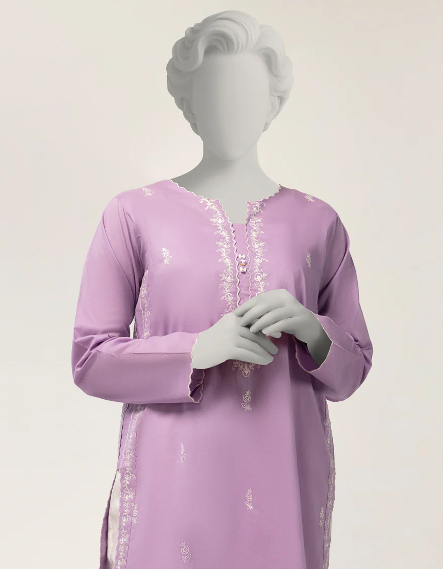 TURQUOISE LAWN KURTI | JYGK-S-JTS-26-4131 FB/PASTALE-03 - Image 2