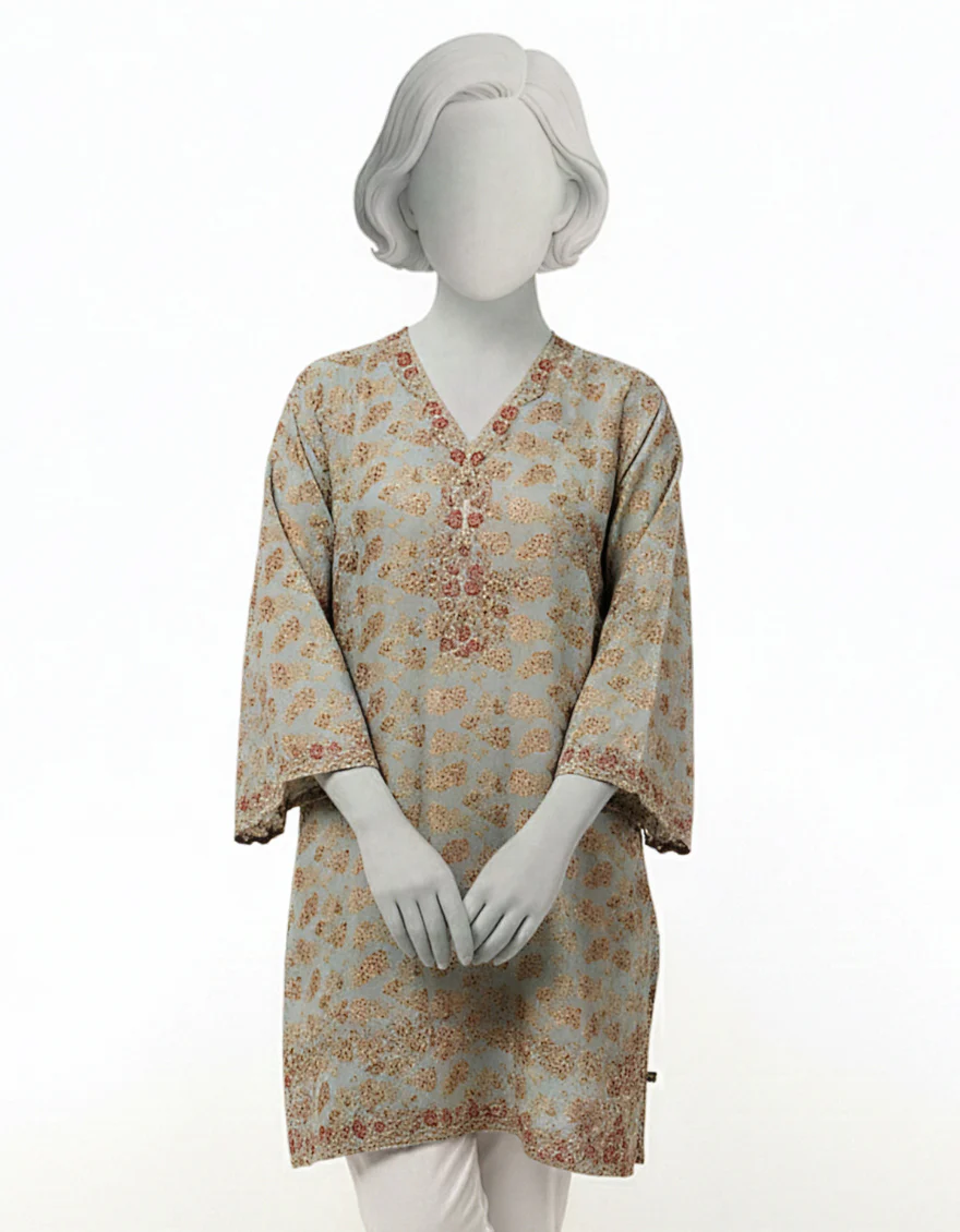 MULTICOLOR LAWN KURTI | JYGK-S-JTS-26-4134 FB/MINIMAL LUXE-2 - Image 3