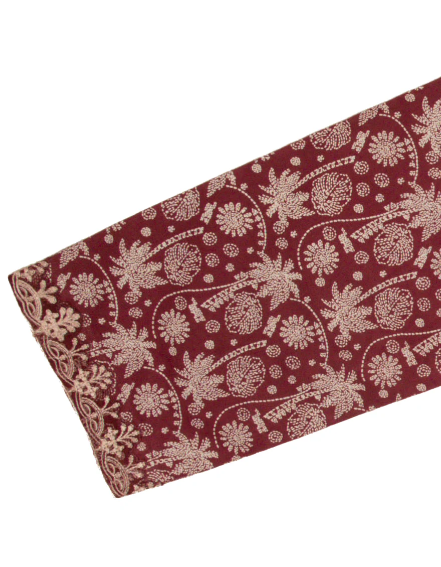 MAROON LAWN KURTI | JYGK-S-JTS-26-4139 FB/PALM-03 - Image 4